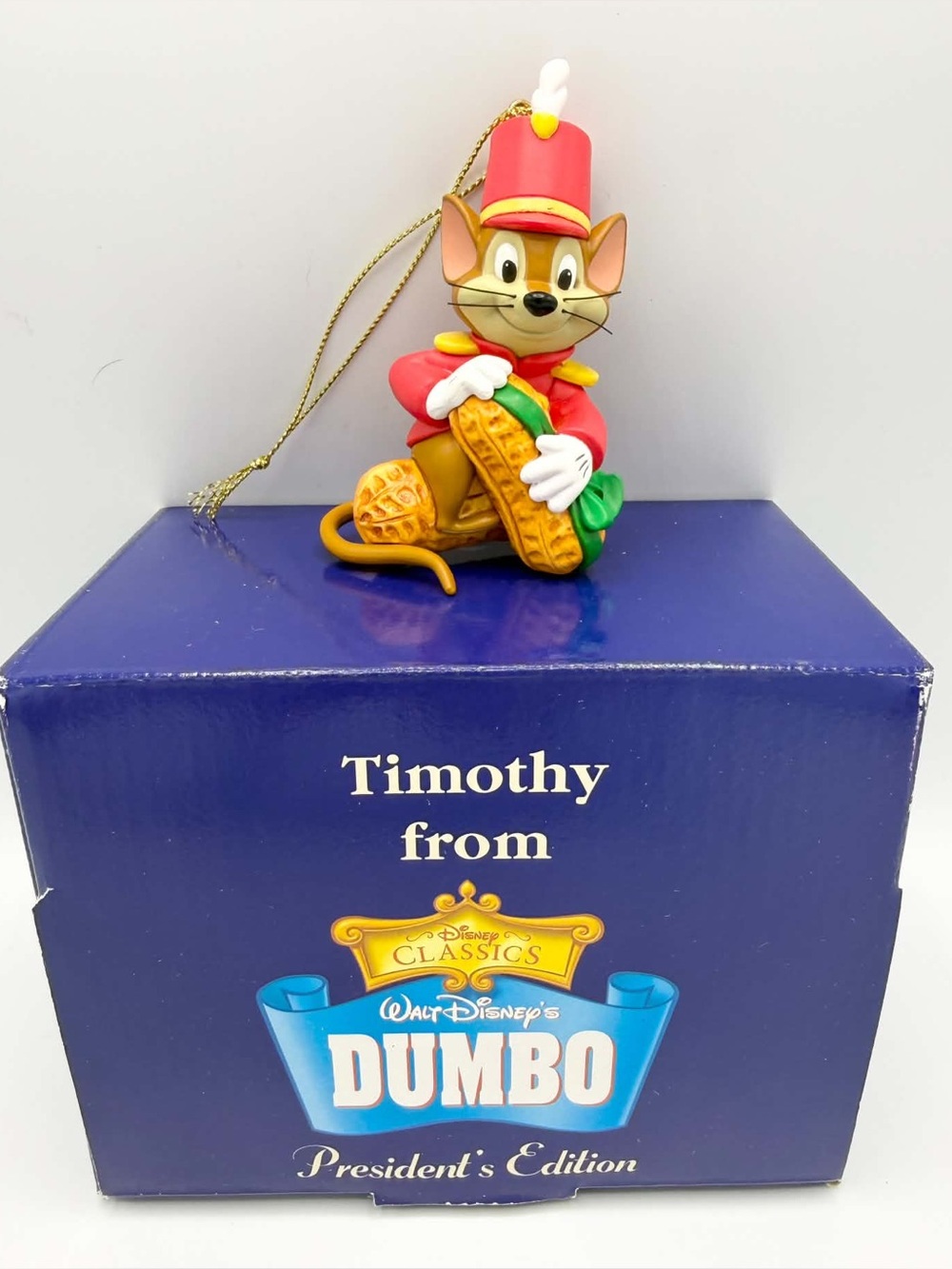 Timothy The Mouse Walt Disney Dumbo Presidents Edition 4”X2”